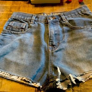 U.S.Polo Blue Jean shorts. Size 18.